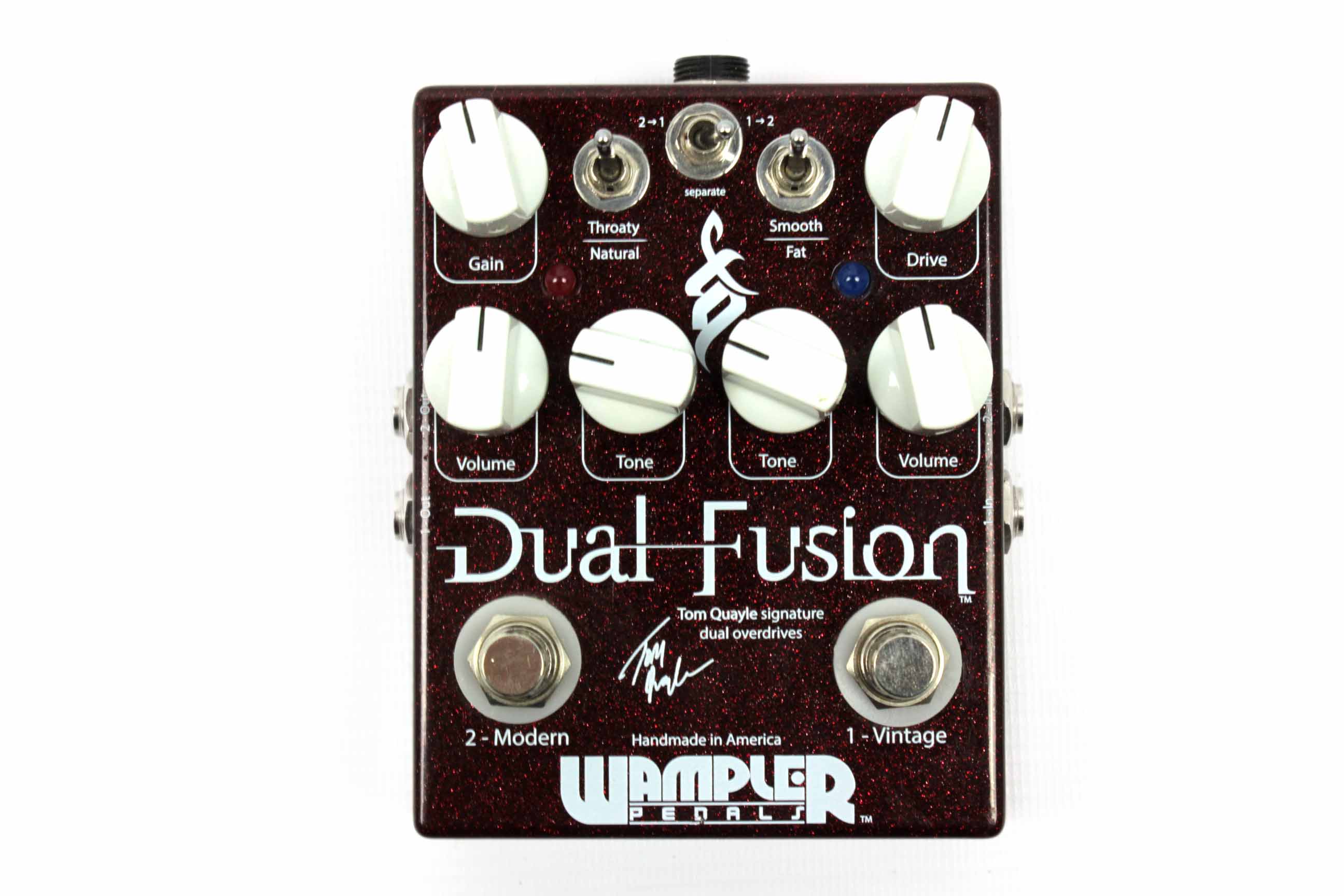 ギター Wampler Dual Fusion Педаль двойной овердрайв Wampler Dual Fusion Overdrive