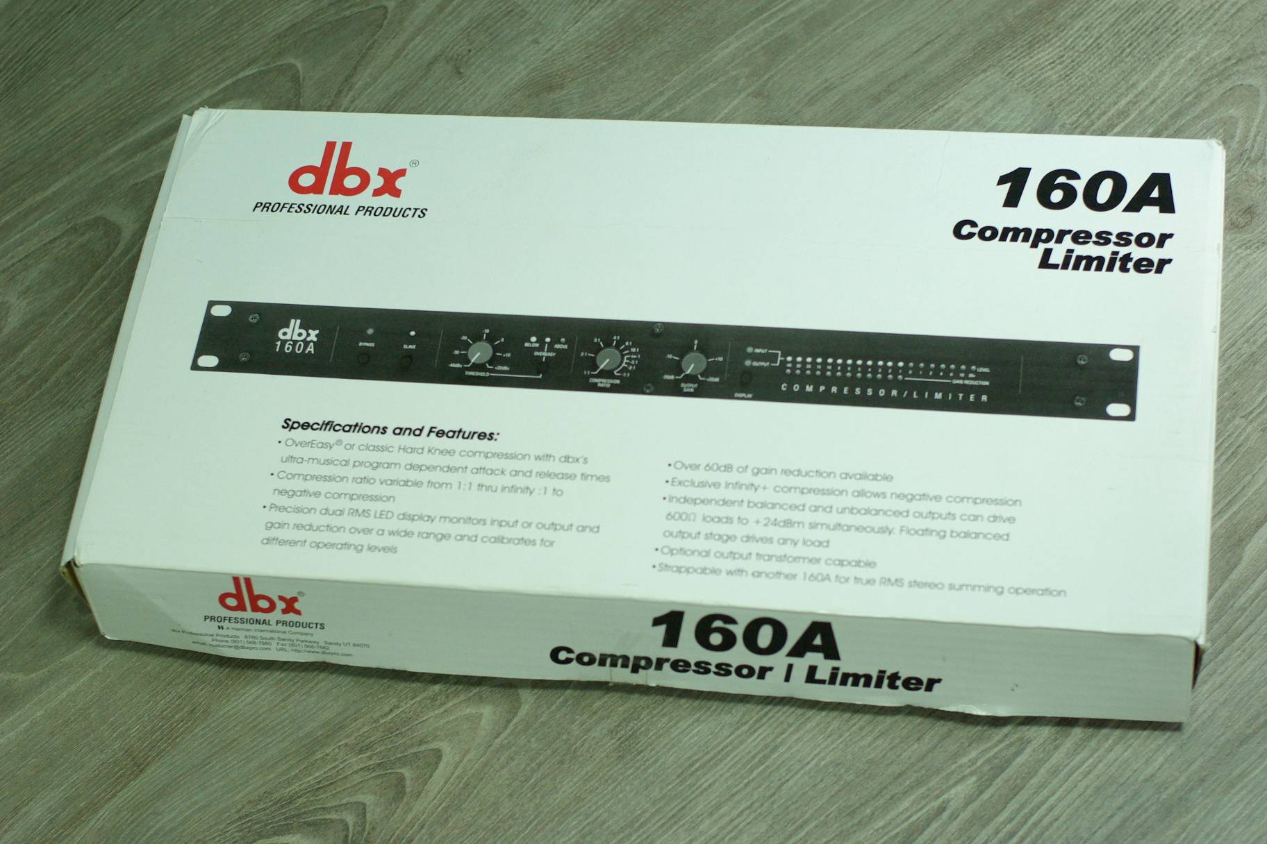 DBX 160A Compressor Professional Limiter Signal Processor