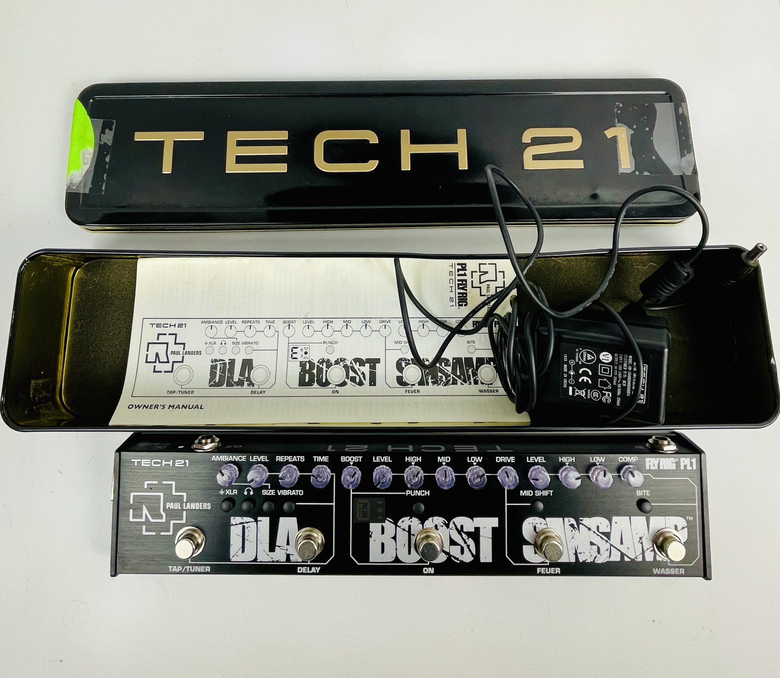 Звук гитариста Rammstein Tech 21 Paul Landers PL1 Signature Fly