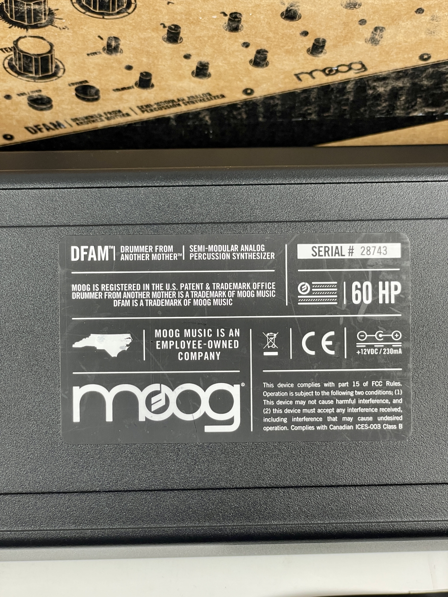 MOOG DFAM MOOG DFAM