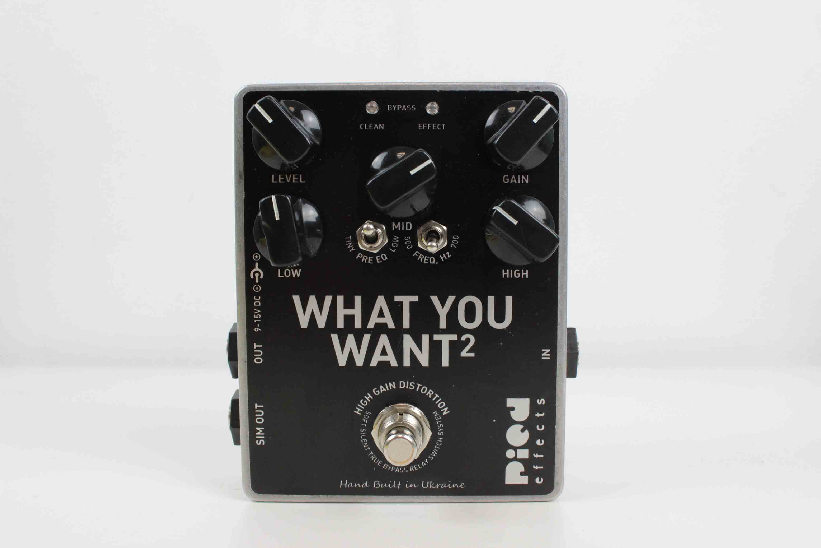 エフェクター piod/want you want 2 Дисторшн Piod Effects What You Want 2 (Made in Ukraine)